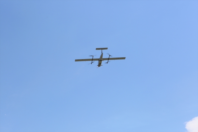 İnsansız hava aracı “Çağatay” ilk görevine çıktı